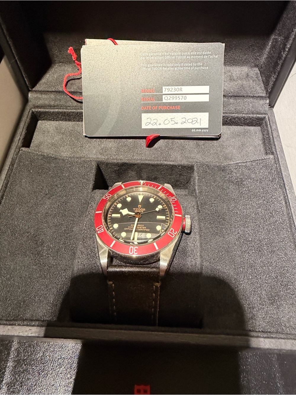 Tudor Black Bay 79230R Burgundy Bezel Full Set 2021 - Picture 16 of 17
